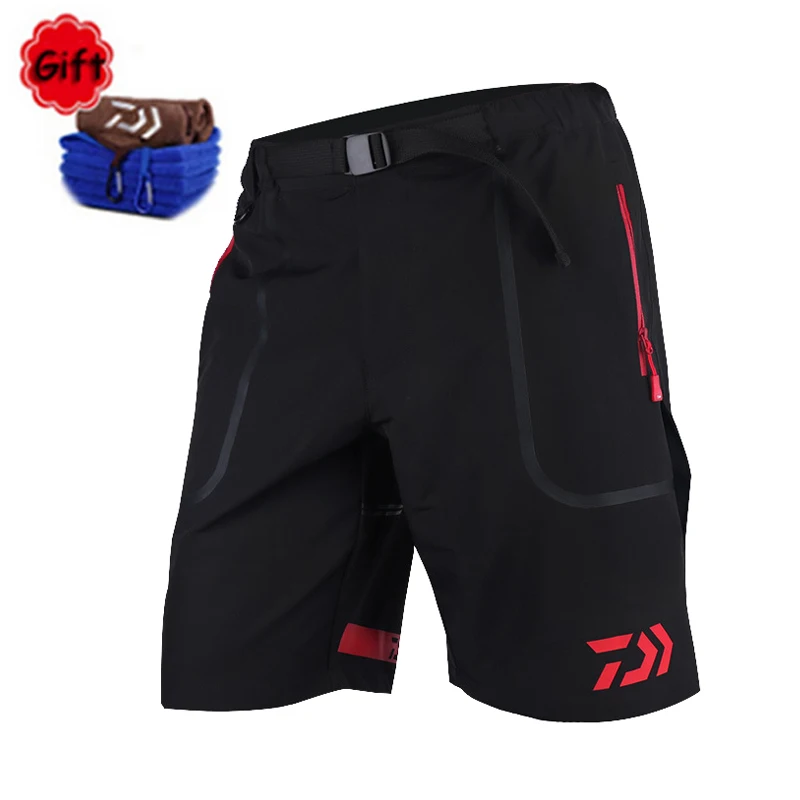 

Big Size Men Short Fishing Pant Fishing Clothing Summer Outdoor Hiking Climbing Sports Pants Breathable Free Gift Towel