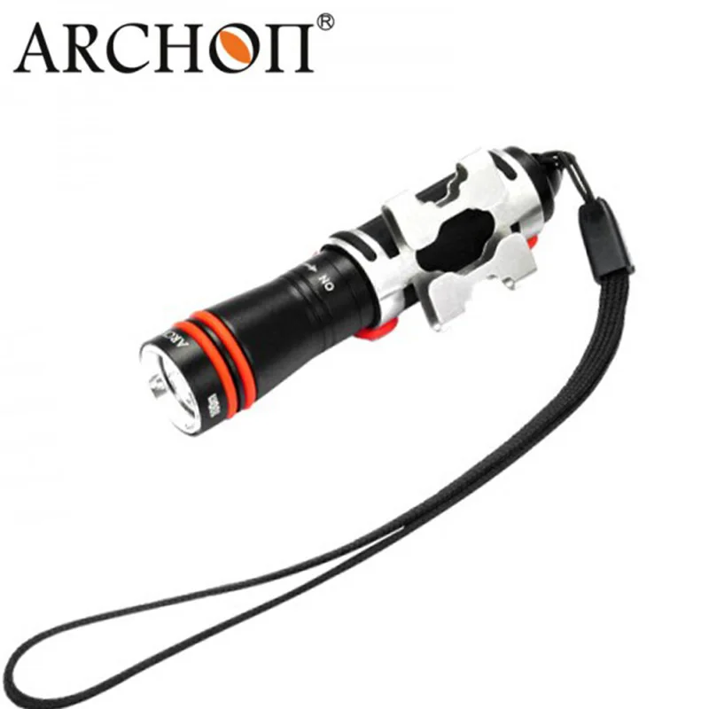 Kopen Duiklamp Onderwater lanterna Mini ARCHON D1A Zaklamp LED * XP E R3 Max 75 Lumen Lampe Torche Scuba Duiken Lichten