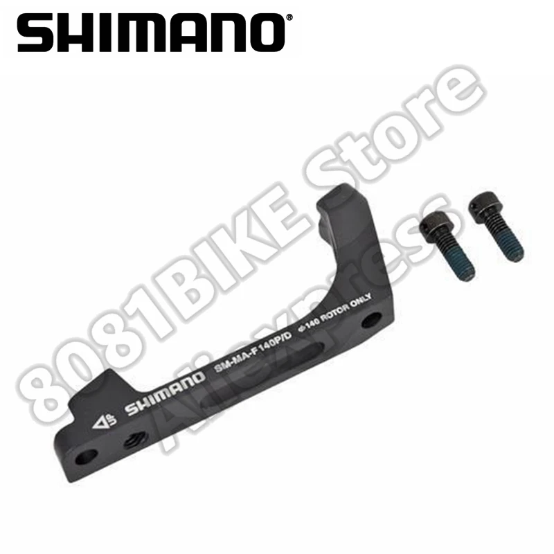 Адаптер Shimano с плоским креплением на стопорный тормоз 140 мм 160 мм, SM-MA-R140P/D, R160P/D, F140P/D, F160P/D - Цвет: SM MA F 140 P D