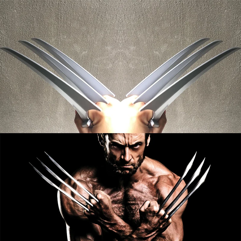 ZSQH пара ABS носимые Росомахи когти фигурка игрушки X-men супергерой оружие реквизит