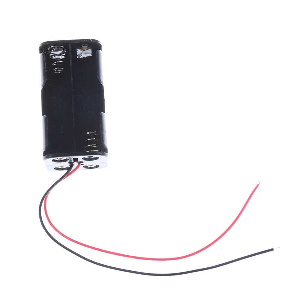 Receiver Battery Pack Case Box 4 x AA Battery Insert Compartment for 1/8 1/10 1/16 RC Hobby Model Nitro Car HSP