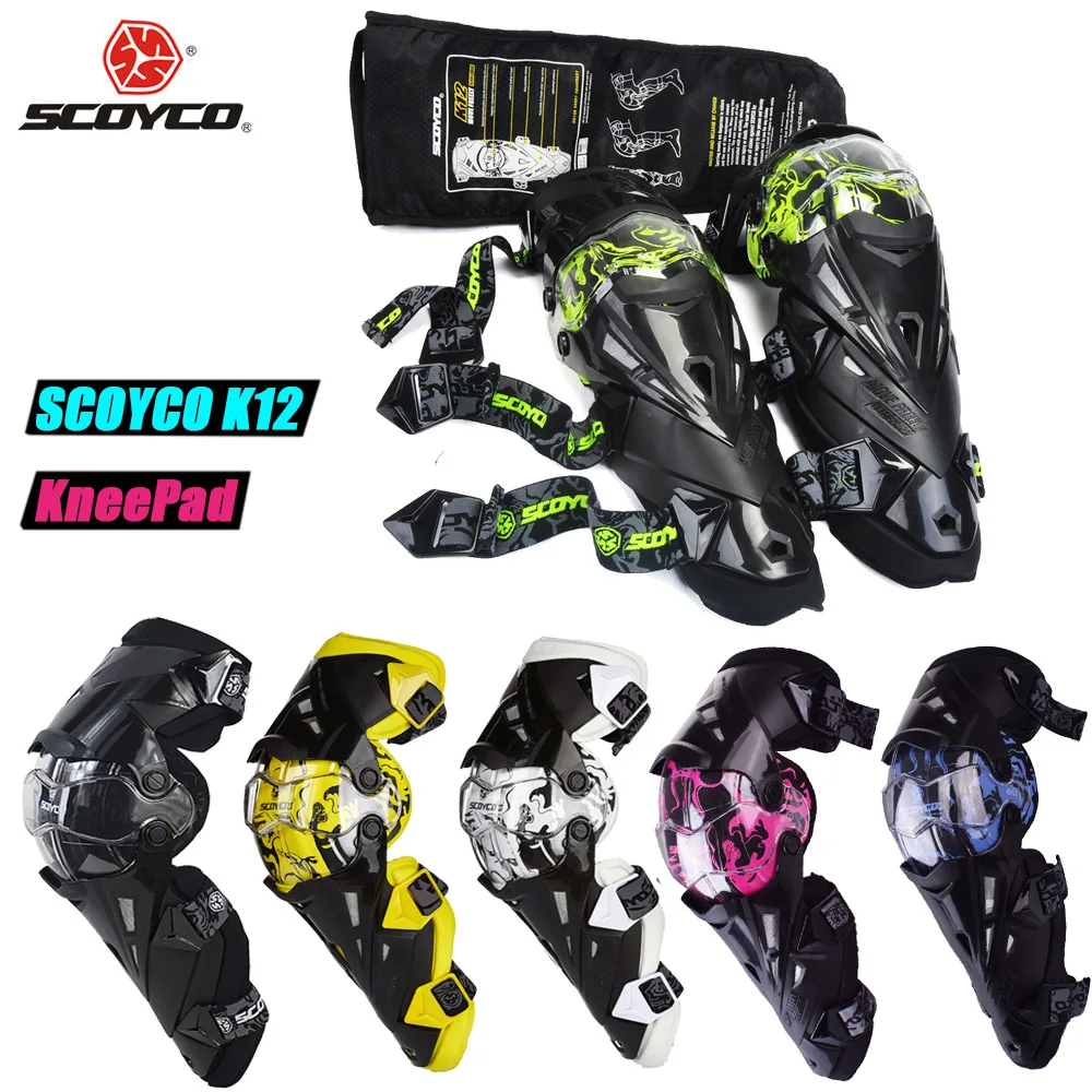 

SCOYCO Motorcycle Motocross Knee Protector Pads Guards Gear Motosiklet Dizlik Genouillere Moto Joelheira Protective Kneepads