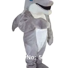 Светло-серый умный Дельфин маскарадный MASCOT-костюм маскота костюм кунг-фу панды на зиму для отдыха и вечеринок карнавальный костюм SW658