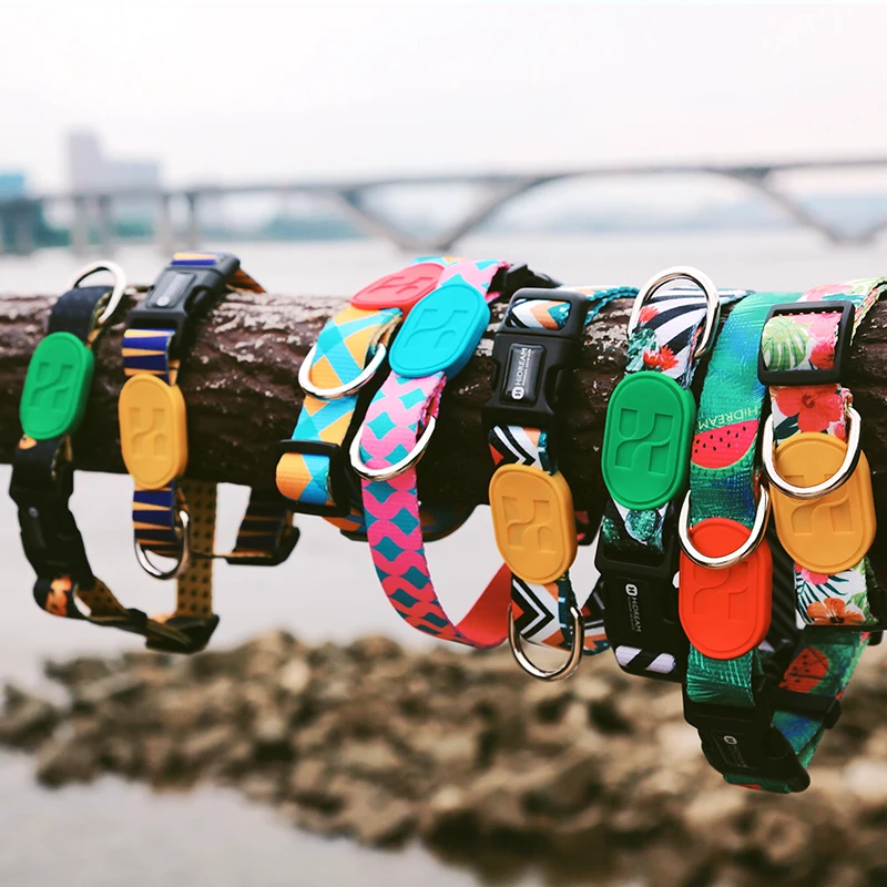 

Dog Collar Breakaway Quick Release Pet Puppy Big Dog Collar Leash High Quality Colorful Sunshine California Series Fashion