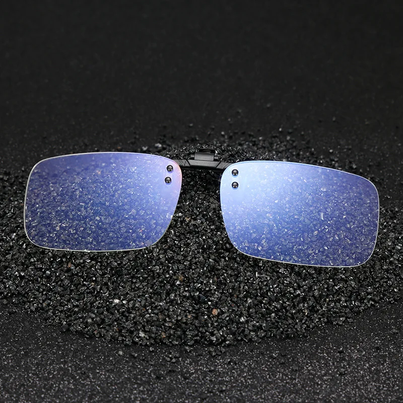 Blue Light Blocking Clip on Computer Glasses Anti Blue Rays Gaming Eyes Fatigue Protection Eyewear Digital Eye Strain Relief