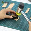 RCIDOS DIY Handwork Leather Belt V Shape punch cutter,square leather end cutter,Japan Steel leather fillet 8/10pcs 15-40mm ► Photo 2/6