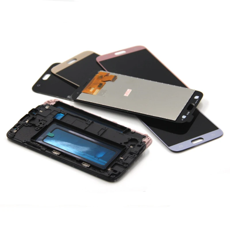 

J730 LCD For Samsung Galaxy J7 Pro 2017 J730 J730F TFT LCD Display with Touch Screen Digitizer Assembly with frame