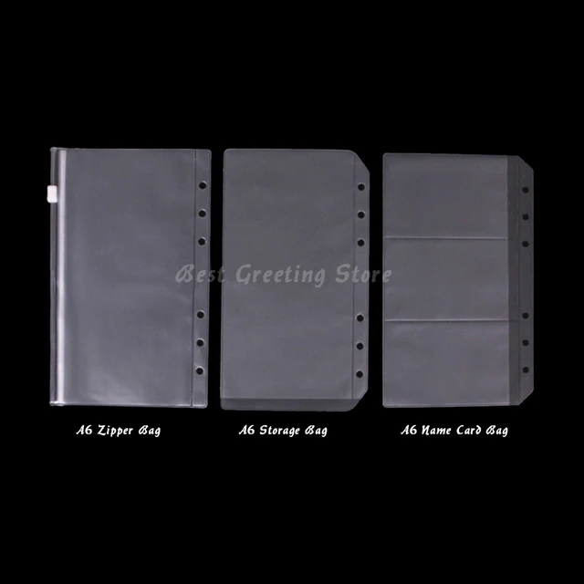 Buy Clear A6 Ring Binder Pockets Wholesale filofax