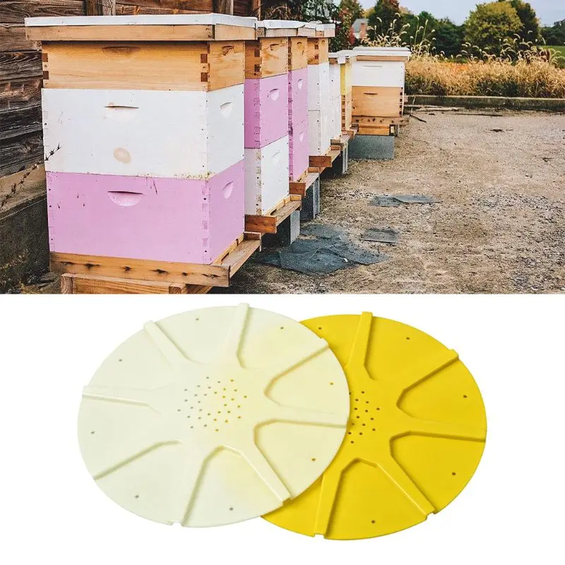 Круглый 8 способов Пчела улей диск двери ворота пчеловодство оборудование пчеловод инструмент для пчеловода