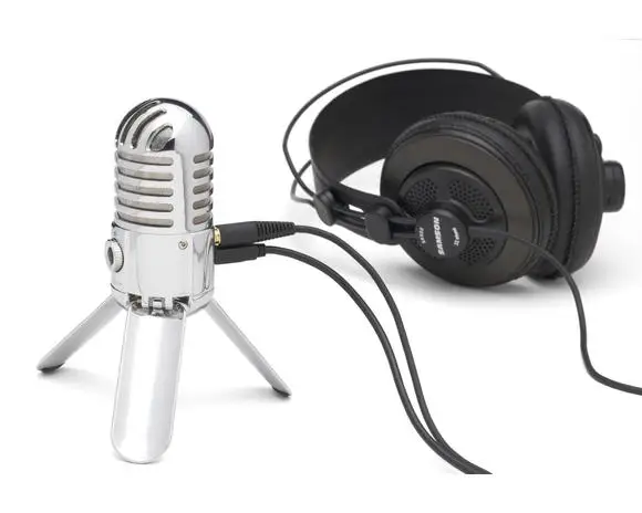 

Original Samson Meteor Mic Microphone Professional USB Studio Condenser Microphone for Computer Video Recording Karaoke Mic