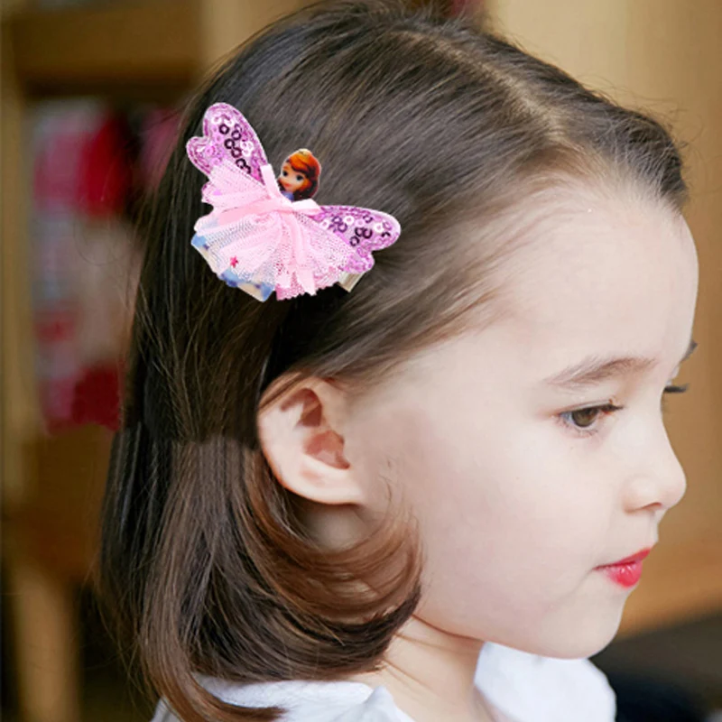 Disney 7pcs/set Pretend Play Hairdressing Frozen Snow White Elsa Princess Hairpin Girl Hairpin Headpiece Flower Birthday Gift Disney 7pcs/set Pretend Play Hairdressing Frozen Snow White Elsa Princess Hairpin Girl Hairpin Headpiece Flower Birthday Gift