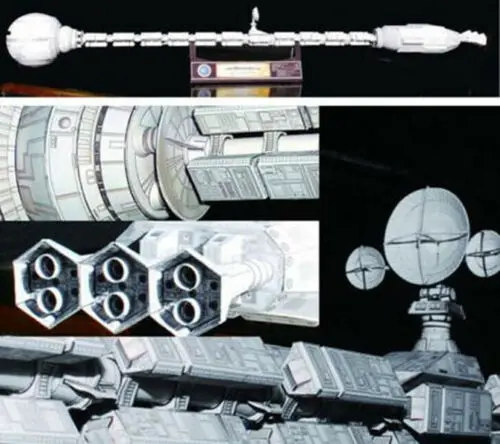Пленка 2001 A Space Odissey USS Discovery XD 1 космический корабль 60 см набор 3D бумажных