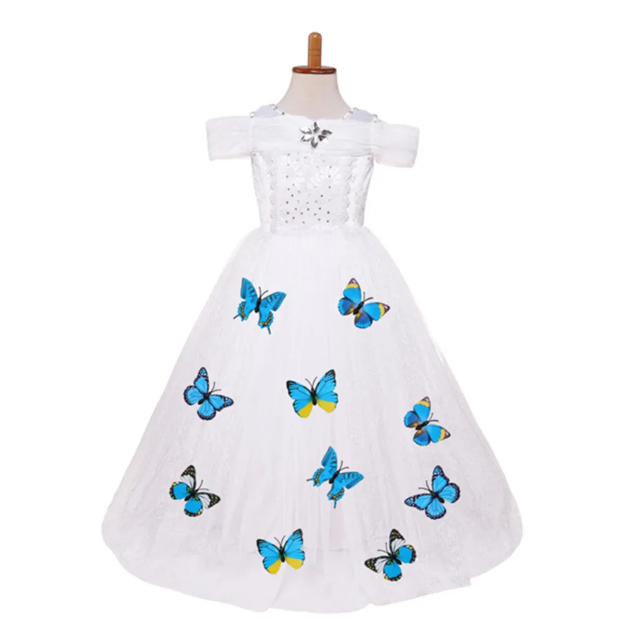 3-10Y Girls Cinderella Princess Dress Baby Girls Party Wear Clothes Halloween Christmas Costume W Queen New Years Dress цена 3-10Y Girls Cinderella Princess Dress Baby Girls Party Wear Clothes Halloween Christmas Costume W Queen New Years Dress цены онлайн