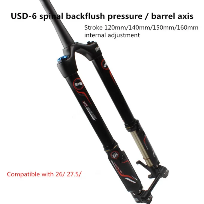 

DNM USD-6 AM FR mountain bike shock absorber air suspension bicycle fork 26 27.5 29 inch