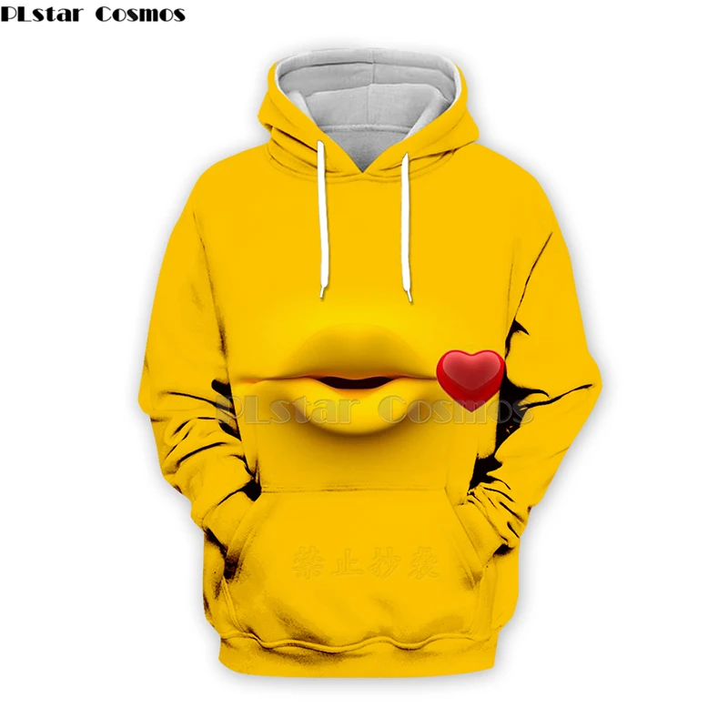 

PLstar Cosmos Emoji Ahegao funny lovely Kawaii 3D Hoodies/Sweatshirt long sleeve Men Women Newest streetwear Harajuku fashion-14