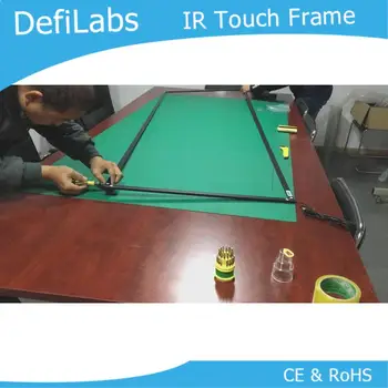 

DefiLabs best price of 10 real touch points 82" IR touch Screen Frame Panel