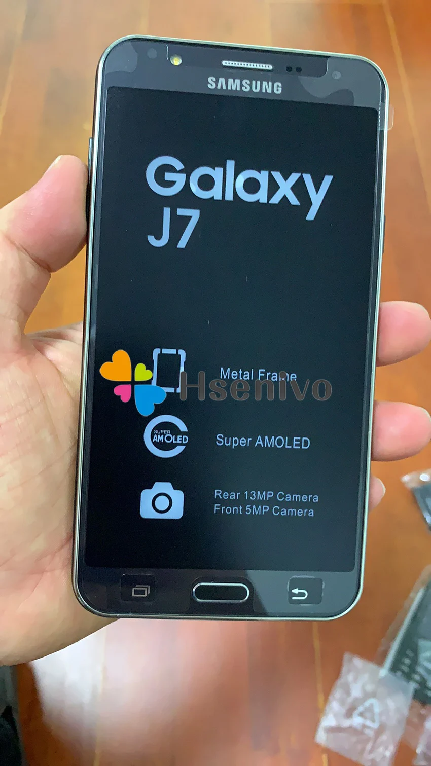 samsung Galaxy J7, разблокированный Duos GSM, 4G LTE, Android, мобильный телефон, четыре ядра, две sim-карты, 5,5 дюймов ram, 1,5 ГБ rom, 16 ГБ, отремонтированный