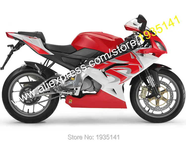 Для Aprilia RS125 Body Kit 2007 2008 2009 2010 2011 RS 125 07-11 Red Lion head мотоцикл обтекатель (литье под