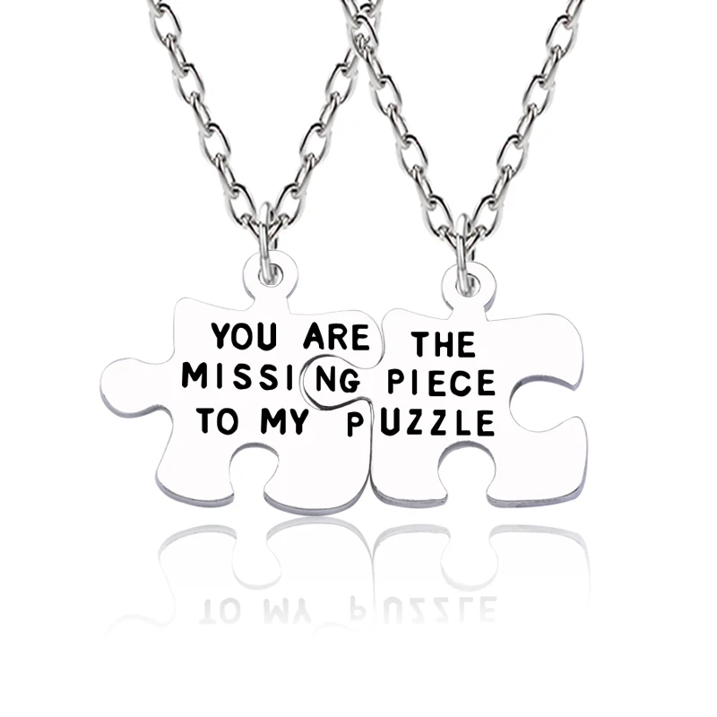 2pcs-Trendy-Best-Friend-Forever-Necklace-You-Are-The-Missing-Piece-To-My-Puzzle-Irregular-Geometry
