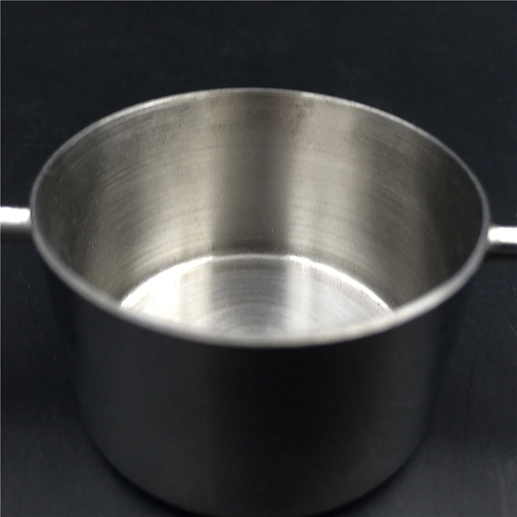 MagiDeal 30ml Blender Cup Cocktail Whiskey Mixing Cup Stainless Steel Mixing Cups for home bar coffee shops Bar Accessories