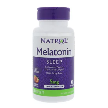 

Natrol Melatonin 5 mg 90 pcs Fall asleep faster stay asleep longer