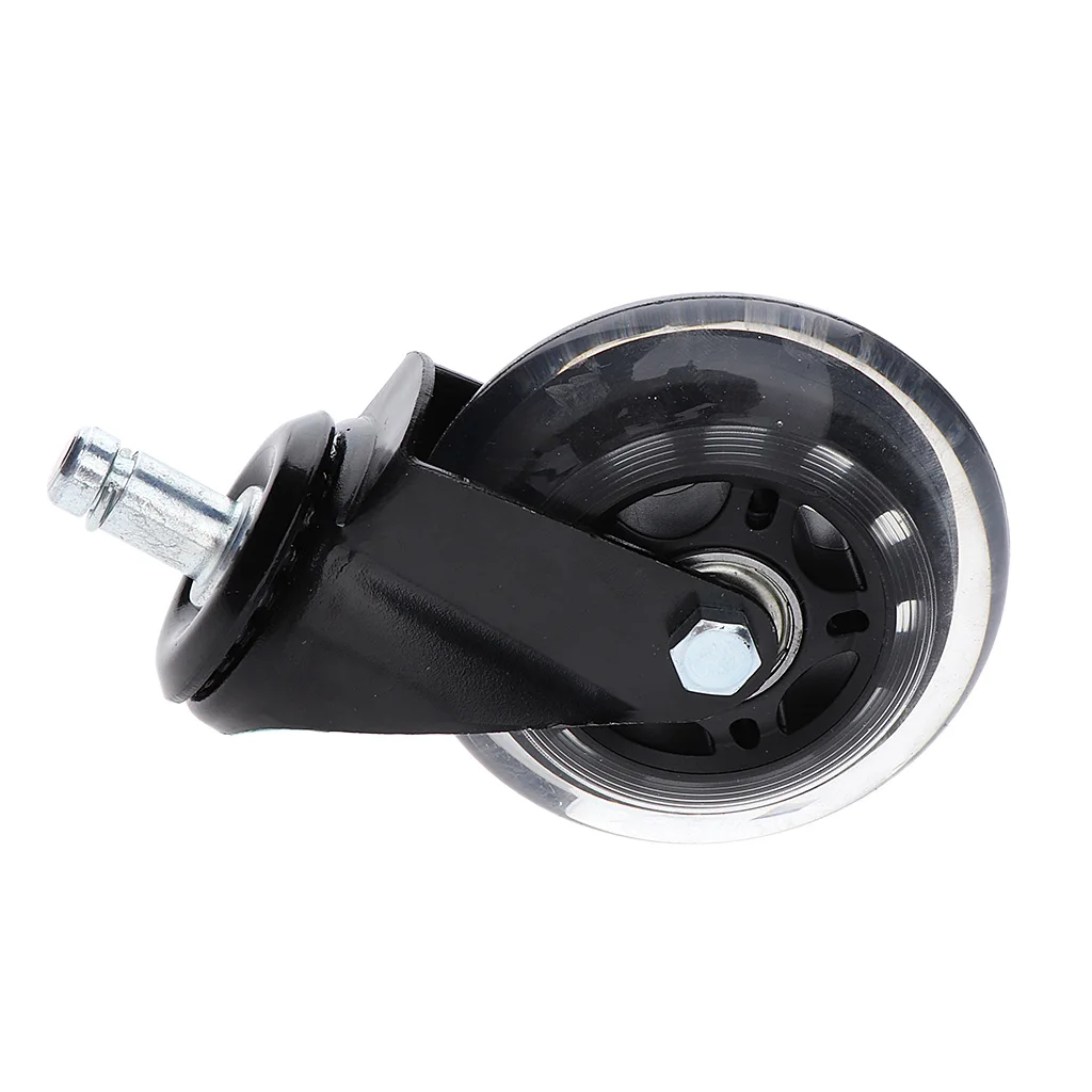 3'' Heavy Duty Replacement Ball Bearing Swivel Office Salon Chair Furniture Roller Skates Caster Wheels