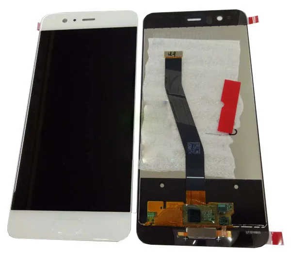 Cena 5.1 Cal dla Huawei P10 VTR AL00 VTR L09 VTR L29 wyświetlacz LCD + ekran dotykowy czujnik szkło Digitizer zgromadzenie czarny biały z taśma