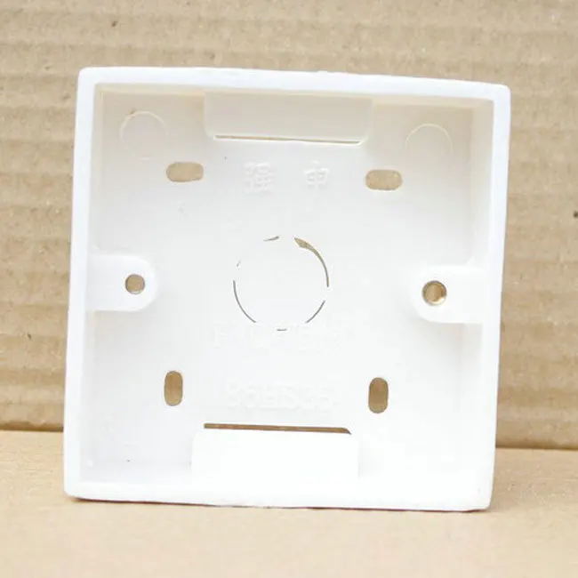 Buy Wholesale Plastic Box Wall Mounting Box for Wall Switch Installed Inside