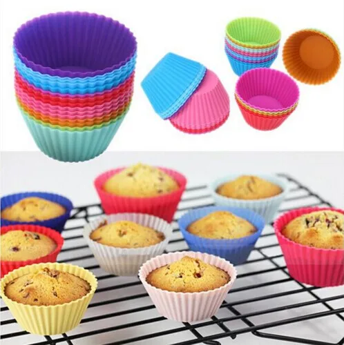 

Mini Silicone Cup Cake Pan Mold Muffin Cupcake Liners Form to Bake Kitchen Baking Tools for Cakes 7cm 6cm