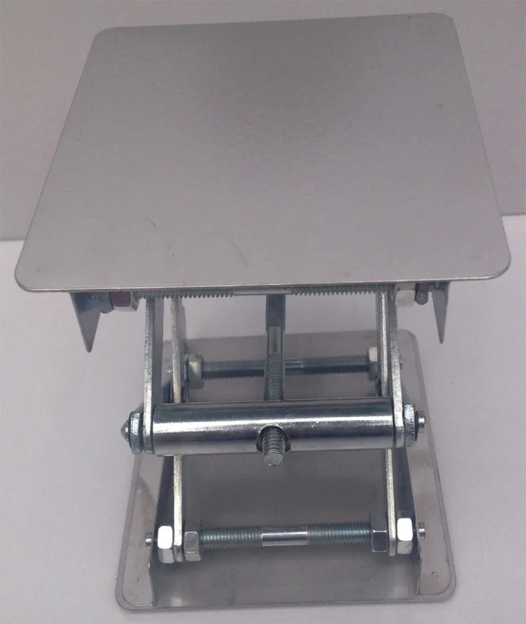" x 4" Алюминиевый маршрутизатор подъемный стол деревообрабатывающий гравировальный лабораторный подъемный Стенд стойка подъемная платформа
