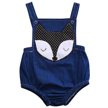 

ute Cartoon Fox Minions Cute Cotton Newborn Baby Boy Girls Clothing Infant Bodysuit Cute Summer Clothes Baby Summer