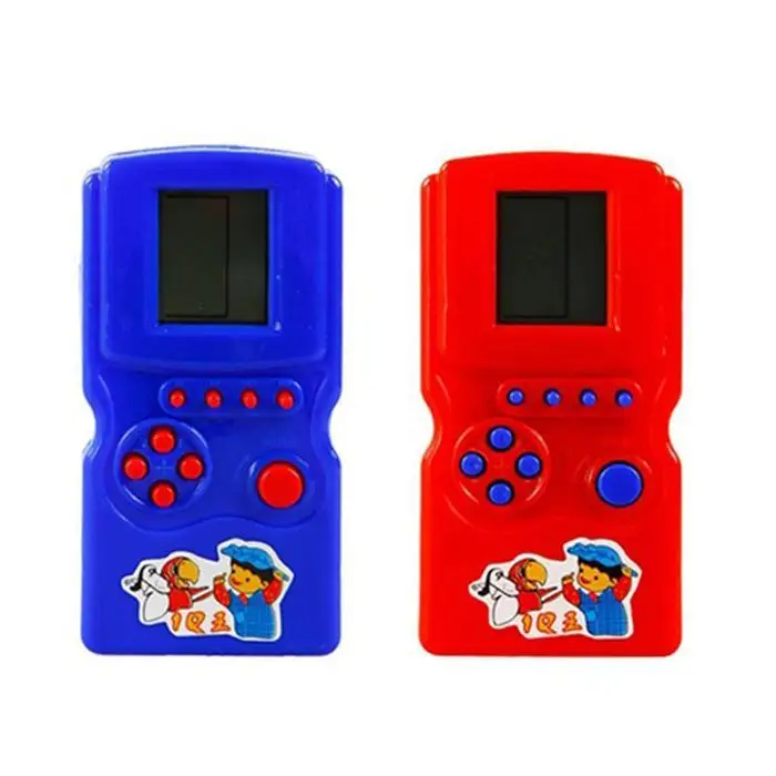 

Game Consoles Retro Mini Puzzle Children Russian Box Game Console Portable LCD Players Kids Child Educational Electronic Toys