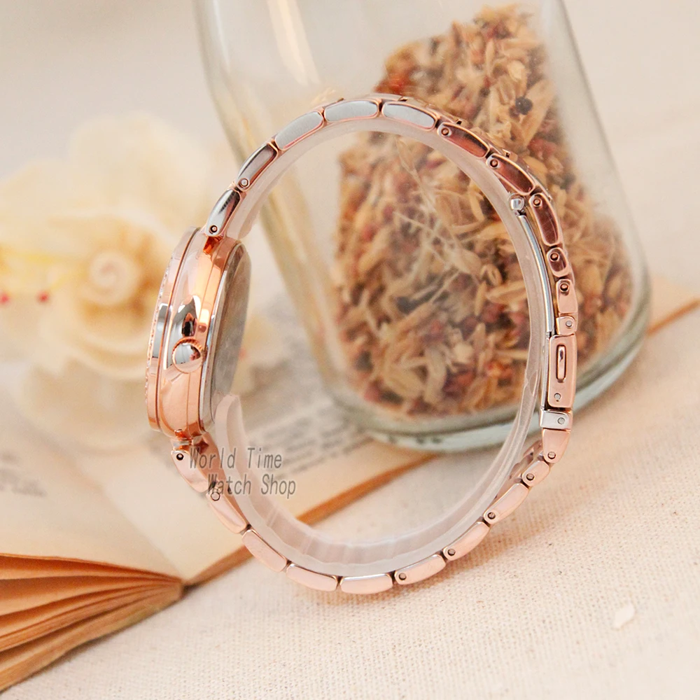 Часы Casio SHEEN женские часы Swarovski Crystal топ класса люкс комплект 50м Водонепроницаемые