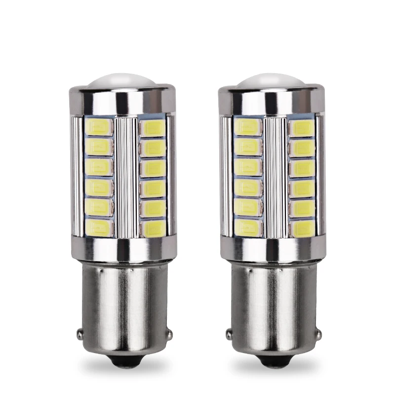 Urbanroad 10x1156 Ba15s светодиодные лампы Автомобильные стоп сигналы DRL 1156 p21w 33 Led 5630 5730
