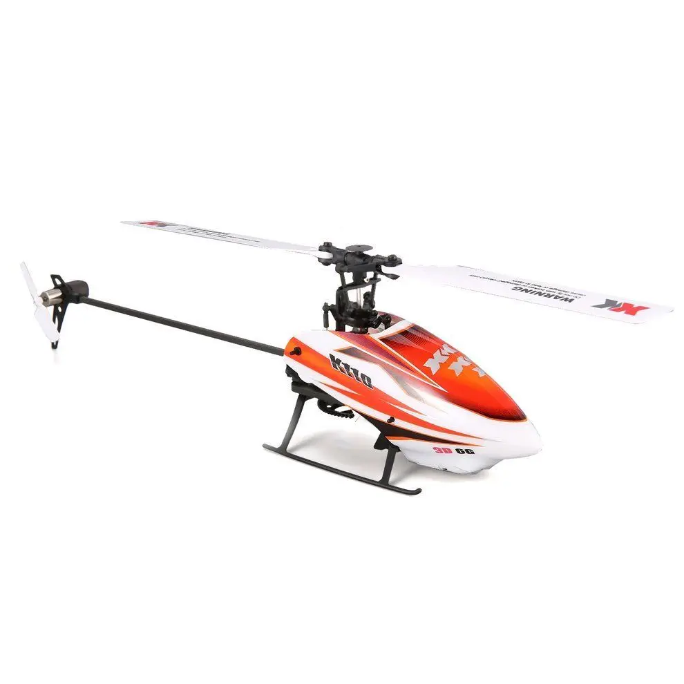 XK K110 6CH 3D 6G система мини бесколлекторный р/у вертолет Дрон с гироскопом RTF Вертолет