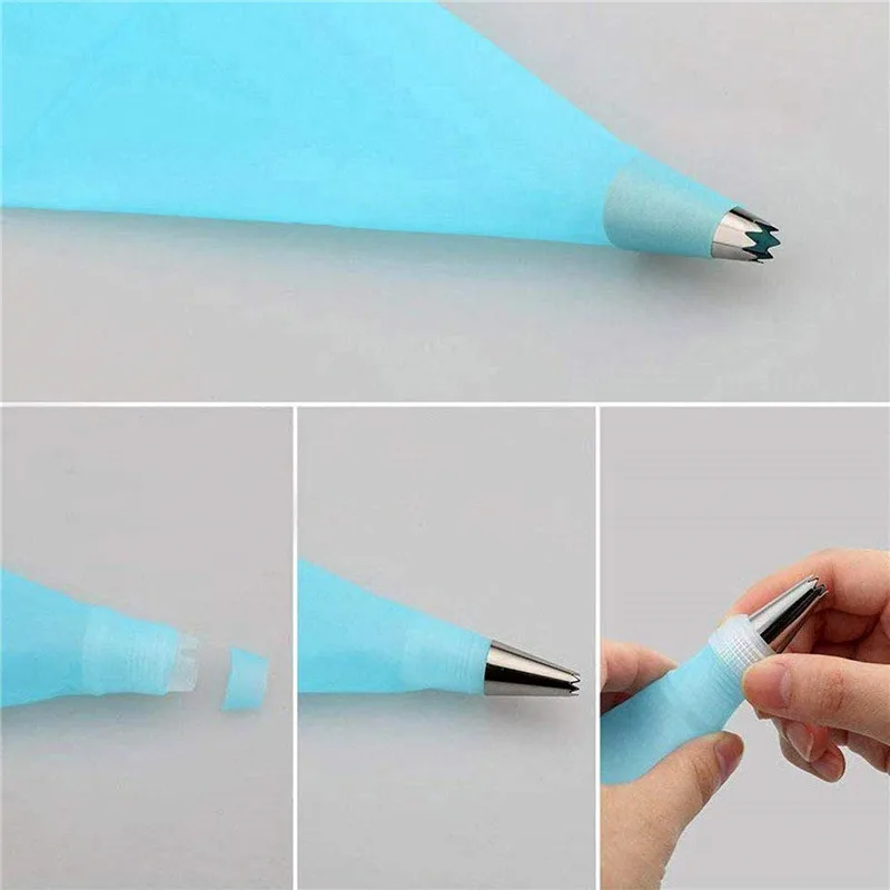 8 шт. DIY Инструменты для украшения торта глазурь кондитерский мешок крема 6 набор
