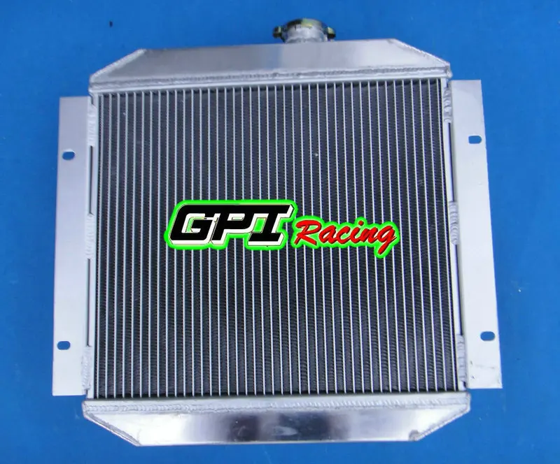 GPI 2 ряда алюминиевый радиатор для FORD CAPRI RS/ESCORT SUPERSPEED MK1 ESSEX V6 2,6/3L