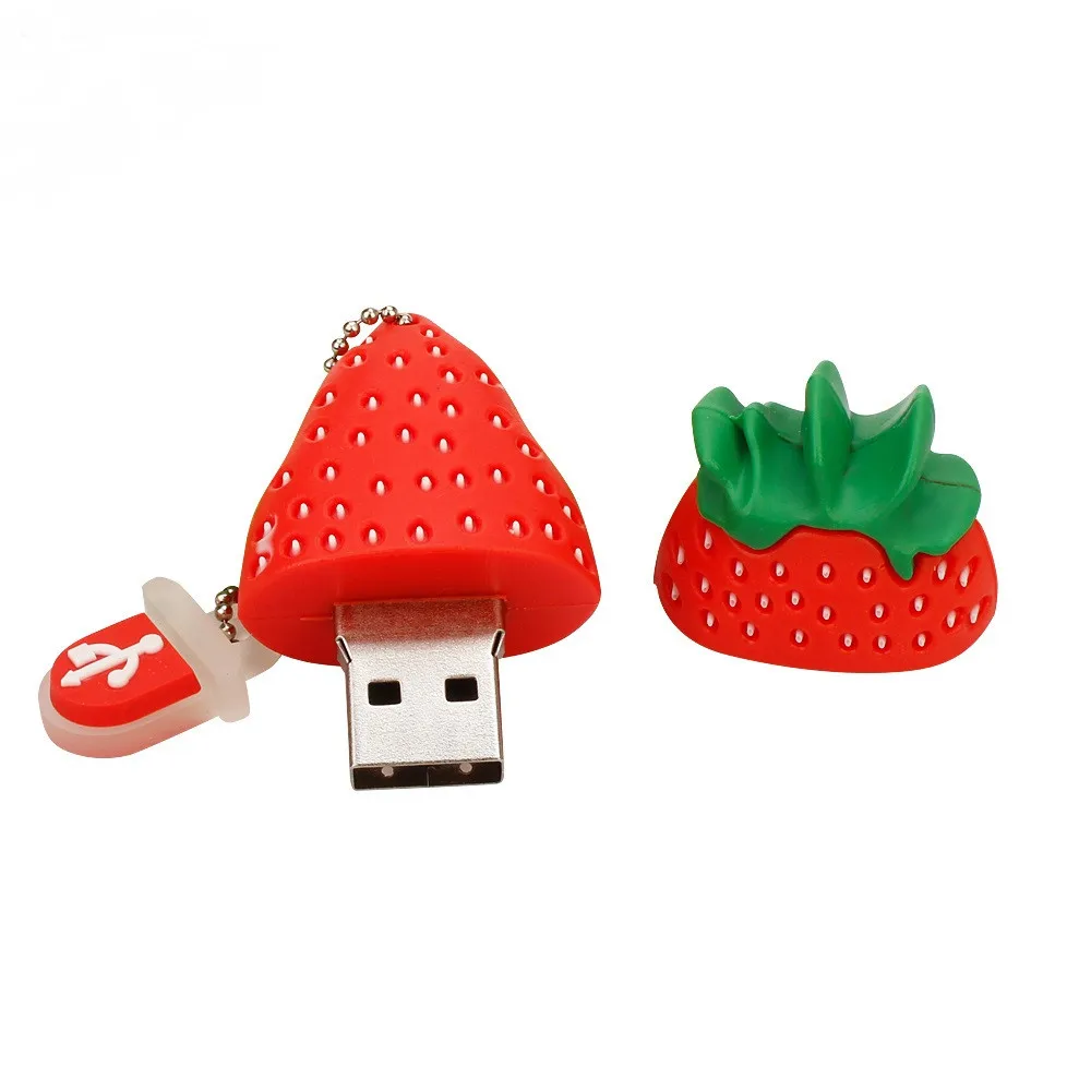 

Vegetables Fruits usb Flash Drive 64GB Strawberry usb 2.0 4GB 8GB pendrive 16GB pen drive 32GB usb Stick 128gb Banana u memoria