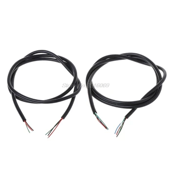 

1M Silicone Copper Cable T12 Welded Iron Station 3/5Pin High Temperature Jacket Sep12 Whosale&DropShip