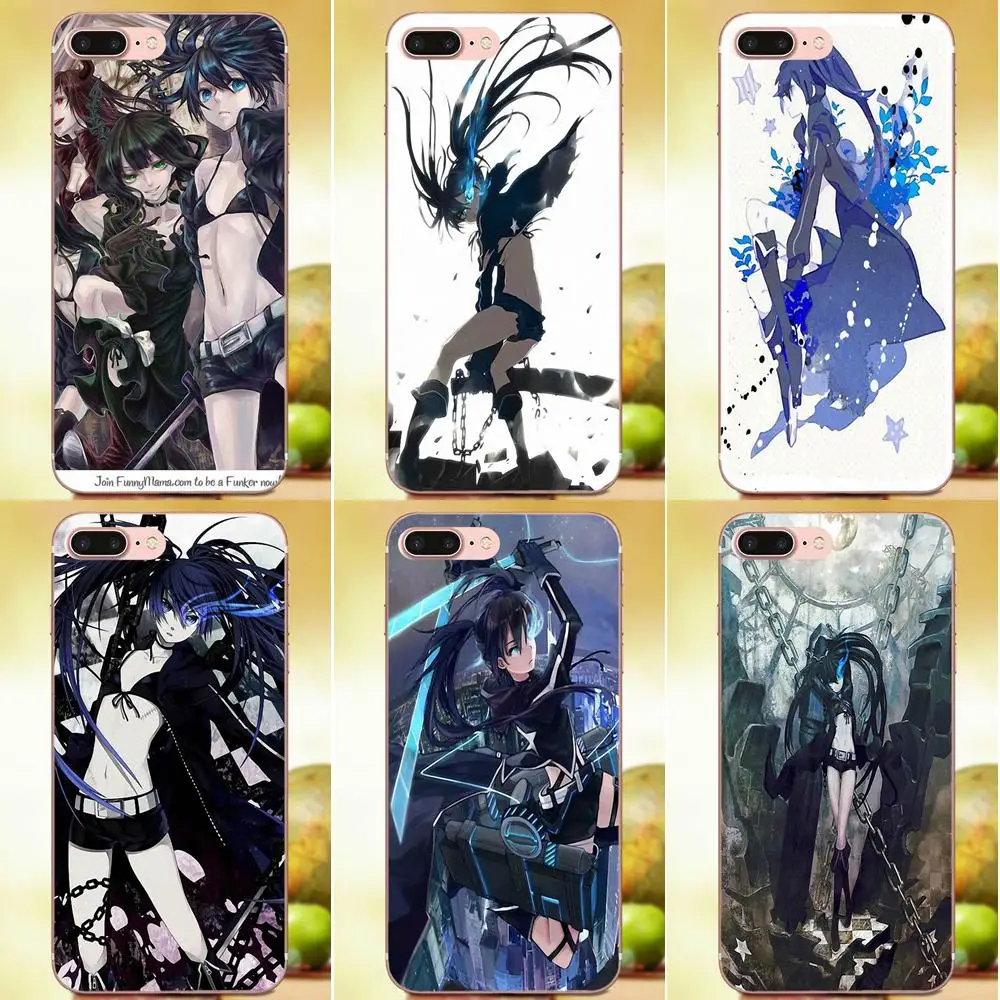 Black Rock Shooter Hatsune Miku For Moto G G2 G3 G4 G5 HTC 530 626 628 630 816 820 One A9 M7 M8 M9 M10 E9 Plus U11 | Мобильные