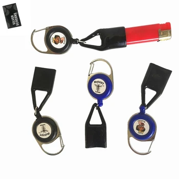 

New cigarette portable pendant pipe rubber sleeve Silicone case easy to retractable lighter sleeve weed Smoke accessories