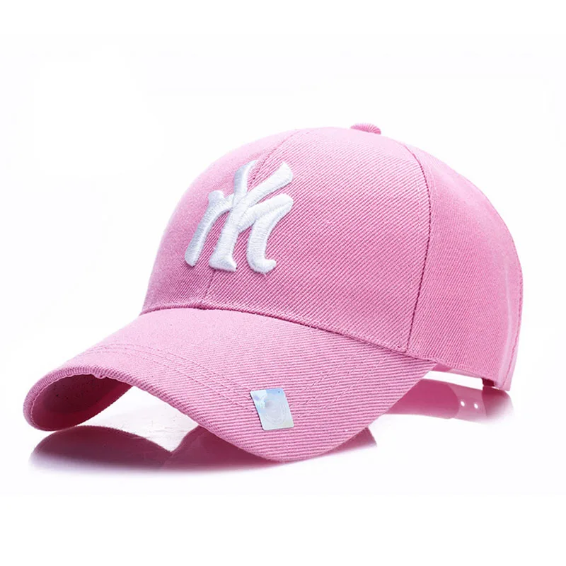 Бейсболка для женщин и мужчин, сетчатая бейсболка, регулируемая бейсбольная шапка, хип-хоп, бейсболка, уличная шапка для папы - Цвет: Pink