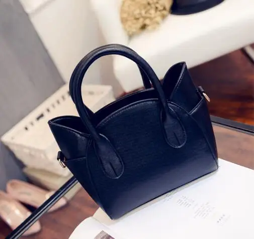 Crossbody Bag Women Handbags Leather Shoulder Bag Pu Crossbody Bag Straw Crossbody Bag Shoulder Bag Female Package Japan And South Korea Toothpick Pattern Female Package Handbag Messenger Bag Cat Wings z805