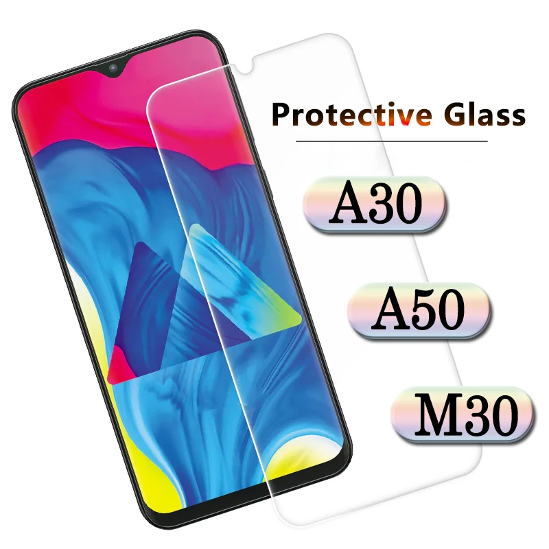 

Screen Protector Film Glass for Samsung Galaxy A50 A30 J4 J6 plus 2018 A7 2018 M10 M20 M30 A20 A20e A10 A40 S7 Tempered Glass 9H