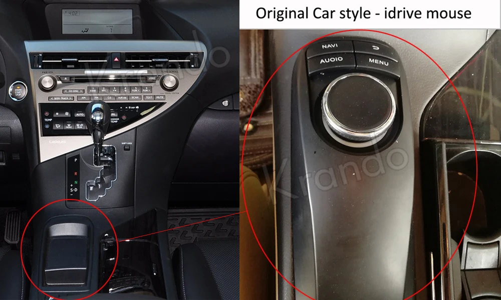 Krando Android 7,1 " ips полный сенсорный автомобильный мультимедийный плеер для Lexus rx270 rx300 rx330 rx350 2009- gps-навигация аудио