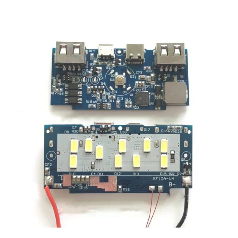 Quick Charge QC3.0 QC2.0 Power Bank DIY комплекты 5x18650 чехол для аккумулятора корпус быстрое