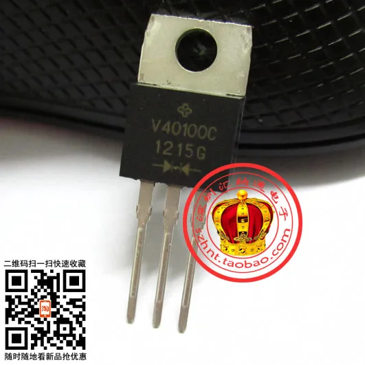 (100PCS) New original 40A (MBR40100) 100V V40100C Schottky rectifier ...