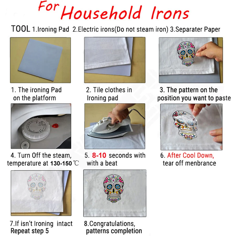 Iron On Patch Cool Fox 2018 New A-Level Washable T-Shirt Diy Decoration Easy Print By Household Irons Parches Ropa Applique 5
