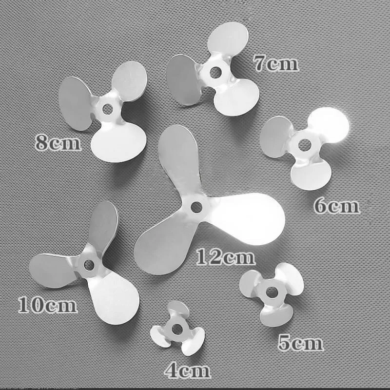 1pcs lab stainless steel DIA40mm to 120mm three blade propeller three-leaf paddle for lab stirrer m
