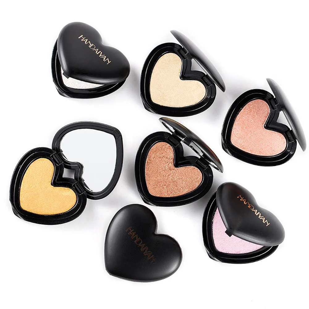 

Highlighter Illuminator Makeup Glow Kit Face Brightener Contouring Metallic Shiny Smoky Eyeshadow Waterproof Glitter Powder *